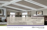 INSTALLATION INSTRUCTIONS · 2017-04-03 · WoodHaven™ Ceiling Plank Installation Instructions We are constantly working to improve our instructions with learnings from customers