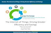 The Internet of Things: Driving ... - Energy Exchange 2020 · In 2013 the Global Standards Initiative on Internet of Things (IoT-GSI) defined the IoT as "the infrastructure of the