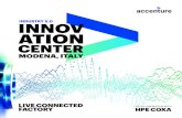 LIVE CONNECTED IN COLLABORATION WITH FACTORY HPE COXA · LIVE CONNECTED FACTORY HPE COXA IN COLLABORATION WITH. DIGITAL REINVENTION OF INDUSTRY THE INDUSTRY X.0 INNOVATION CENTER