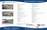 Hose & Rubber Products - Anderson Process · 2017-03-01 · Highest Quality Metal Hose Assemblies in Stainless Steel, Bronze and Hastelloy We Can Custom Assemble Petroleum, Chemical,