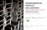 ENVIRONMENTAL PRODUCT DECLARATION - EPD Italy€¦ · ENVIRONMENTAL PRODUCT DECLARATION MERCHANT BARS BELTRAME GROUP AVERAGE Based on PCR ... the internal sales force. All employees,