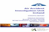 Air Accident Investigation Unit Ireland - Home | AAIU.ie · 2016-10-05 · The Commander reported to Dublin Air Traffic Control (ATC) that they had experienced some turbulence and