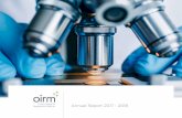 Annual Report 2017 – 2018 - OIRM · 2018-10-31 · CELL THERAPY CLINICAL TRIALS IN ONTARIO 2018–2019 13 trials – 11 active 2018, 2 pending 2019 13 partners 4 Ontario cities