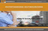 OUTSTANDING OUTSOURCING - Capacity OUTSTANDING OUTSOURCING Guide to Successfully Contracting Out Your