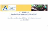 FY 2019â€گ28 Capital Improvement Plan (CIP) 1In February 2018, County residents were asked to provide