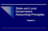 State and Local Government Accounting Principleshorowitk/documents/Chapter02D.pdf · Accounting & Financial Reporting 1. GAAP & legal compliance 2. Fund accounting 3. Fund categories