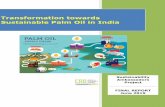 Transformation towards Sustainable Palm Oil in India Reports...Photo Gallery (Interactions and Representation at Various Events) raise the awareness/understanding on sustainable CRB