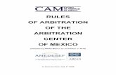 DOCS-#319486-v2-rules of arbitration of CAM adopted by ...€¦ · • Title IV, Book V of the Commercial Code, reviewed in 1993 adopting the UNCITRAL ... « Tous différends découlant