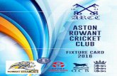 ASTON ROWANT CRICKET CLUBfiles.pitchero.com/clubs/12348/NtOuelokTdqAk8dwp30k... · Cherwell Cricket League Radio Oxford Trophy - 2008 Saturday 1st XI Home Counties Div 2 West - Winners