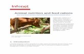 Animal nutrition and feed rations - Amazon Web Services · challenges in feeding their animals optimally. The following will explain the principles of animal nutrition and some examples