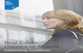 Real Estate Council of Alberta - Home | RECA...4 Advertising Guidelines Real Estate Council of Alberta Overview Established in 1996, the Real Estate Council of Alberta (RECA) is the