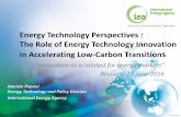 Energy Technology Perspectives 2015: Mobilising Innovation ... · Energy Technology Perspectives : The Role of Energy Technology Innovation ... China’s global export share by value