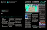 Looking Forward, Giving Back Summer 2017 - Queens …...the Queens College Library recognition in the donor honor roll 10% discount on purchases at the. Queens College Bookstore. If