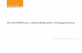 ArchiOffice-QuickBooks Advanced Integration Guide 2014 · 2014-11-18 · How Integration Works ArchiOffice QuickBooks Advanced Integration Guide 2014 v.2 Page 3 How Integration Works