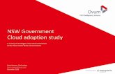 NSW Government Cloud adoption study · • The Vic survey was a closer match to NSW with primary focus on (1) Cloud strategy/governance, (2) Regulatory/Compliance (3) Skills. •