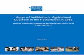 Usage of Antibiotics in Agricultural Livestock in the ... · This is a copy of the report Usage of Antibiotics in Agricultural Livestock in the Netherlands in 2018 drawn up by the