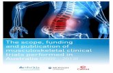 FINAL AUSMSC Report WordDoc - Musculoskeletal Australia (MSK) · 2020-01-15 · MSK trials in the last five years (commencing funding in 2009 to 2013); 2. Examination of MSK trials