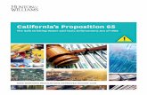 California’s Proposition 65For more information visit: Overview California’s Safe Drinking Water and Toxic Enforcement Act of 1986 (referred to as “Prop 65”) is one of the