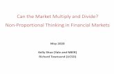 Can the Market Multiply and Divide? Non-Proportional Thinking in ... · Android, Apple, and Etrade apps (2010s) 4. CNBC (2010s) 5. Our hypothesis. Non-proportional thinking: Investors