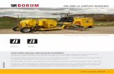 BM 3000 CA AIRPORT MARKING - Borum A/S · BM 3000 CA AIRPORT MARKING REVISION-004 COLD PAINT AIRLESS APPLICATION EQUIPMENT The Borum® Master 3000 series provides you with a variety