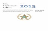 FSA Legislative Report - Florida Sheriffs AssociationJul 01, 2015  · FSA Legislative Report June 18 2015 ... 2015 (HB 493 by Rep. Fitzenhagen and SB 290 by Sen. Brandes) The bill