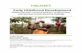 Early Childhood Development - Young Lives...Early childhood development (ECD) has become a priority for research, policy and programming, at national and global level, with increasing