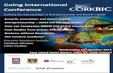 Going International Conference CorkBIC Goin… · Going International Conference Defining the New Paradigm in Entrepreneurship and Growth Capital SESSION 3 14:00 – 15:45 BUSINESS