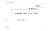 TAY SACHS Application Note€¦ · TAY SACHS Disease (TSD) is a genetic neurodegenerative lysosomal storage disorder. TSD is fatal in its most common variant known as Infantile Tay-Sachs