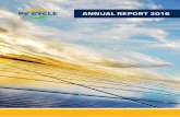 ANNUAL REPORT 2016 - PV Cycle · membership more than doubled. In February 2016, the Association announced a new record in silicon-based PV module recycling, achieving a 96% recycling