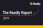 The Readly Report - Cision · The Readly Report shows consumer trends, habits and insights regarding the digitisation of magazines. Our unique database keeps ﬁlling up with data