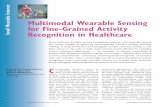 Multimodal Wearable Sensing for Fine-Grained Activity ...sriramc/15_MultiModal_DBDC.pdf · vey on human activity recognition schemes based on wearable sensors.1 In another work, Saguna