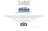 New Home Limited Warranty - Hallmark Buildershallmarkbuildersinc.net/wp-content/uploads/2017/04/...NEW HOME LIMITED WARRANTY The recipient of this Warranty is the undersigned homeowner.