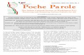 September, 2013 Vol. XXXI, No. 1 Poche Paroleitalianculturalsociety.org/wp-content/uploads/2013/06/pocheparole_o… · September, 2013 Vol. XXXI, No. 1 Poche Parole The Italian Cultural