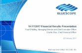 1H FY2017 Investor Presentation - Amazon S3...1H FY2017 Financial Results Presentation 20 February 2017 Paul O’Malley, Managing Director and Chief Executive Officer Charlie Elias,
