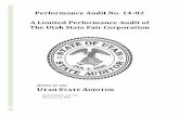 Performance Audit No. 14-02 A Limited Performance Audit of ...financialreports.utah.gov/saoreports/2014/PA14-02S... · rodeos, food, and other entertainment catering to various interests.