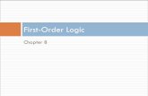 First-Order Logic - USTCstaff.ustc.edu.cn/~linlixu/ai2017spring/08.First order logic.pdf · First-order logic . 7 . 采用命题逻辑的基础—陈述式、上下文无关和合成语义，并