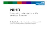 NIHR - NHS Confederation website - NHS Confederation/media/Confederation/Files/public access... · Discovery Development Delivery Data The NIHR is making clinical translation more