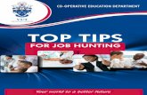 top tips booklet - Vaal University of Technology · 2017-03-14 · Unemployed job seekers should have business cards printed with their name and contact information. But to take your