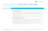 Drug Pipeline Monthly Update - Prime Therapeutics...Drug Pipeline Monthly Update New drug information Slynd™ (drospirenone): Exeltis’ Slynd, an oral progesterone only pill (POP)