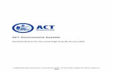 ACT Government Gazette2016/02/04  · ACT Government Gazette | 04 February 2016 2 EXECUTIVE NOTICES Education and Training Directorate Contract Cessation Stephen Gniel – Executive