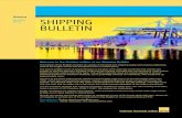Shipping October 2013 SHIPPING BULLETIN...October 2013 SHIPPING BULLETIN 02 Shipping Bulletin Liens on sub-freights continued: owners’ right to intercept freight confirmed On 14