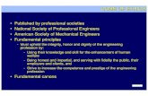 Published by professional societies • National Society of ...rm/ME401/lecture-ethics.pdf · 14.3 KC Walkway Collapse • On July 17, 1981, the Hyatt Regency Hotel in Kansas City,
