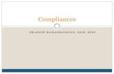 Compliances - ICSI...PRADEEP RAMAKRISHNAN, DGM, SEBI Compliances Corporate Governance Principles Principles under Reg 4: Derived primarily from OECD principles Includes principles