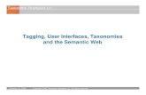 Tagging, User Interfaces, Taxonomies and the Semantic Web · 2008-02-22 · flickr founders (2004) Caterina Fake Stewart Butterfield facebook founder (2004) Mark Zuckerberg You Tube