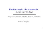 Einführung in die Informatikais.informatik.uni-freiburg.de/teaching/ws12/info/... · In Java heißen die Elemente eines Modells Objekte. Kundendienstmodell Die 43 Kundendienstmitarbeiter