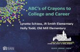 College and Career - Amazon S3 · Lynette Schiess, JR Smith Elementary Holly Todd, Old Mill Elementary . On PACE for 66 by 2020 Governor Gary Herbert •PACE –Prepare Young Learners