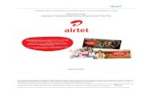 Quarterly report on the results for the fourth quarter and ... · (Seychelles) Limited., Airtel DTH Services (Sierra Leone) Limited., Airtel Mobile Commerce (Tanzania), Airtel Mobile
