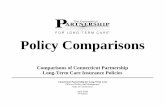 CPLTC Policy Comparisons Report - Version 4 · “Frequently Asked Questions” - Frequently asked questions about long-term care insurance and the Partnership program “Cost of