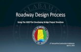 Roadway Design Process...•GN-2 Notes •Initial Hydraulic Investigation. Bridge Funding Limits Eligibility •Bridge Corridor Study •Develop Design Criteria ... •Profile of Feature
