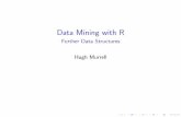 Data Mining with R - Further Data Structureshughm/dm/content/slides03.pdf · Data Mining with R Further Data Structures Hugh Murrell. ... Scienti c Programming and Simulation using
